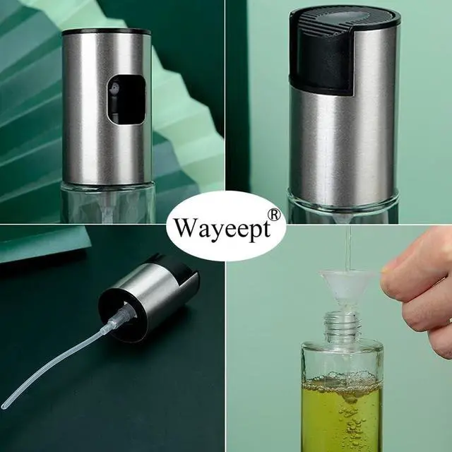 Alt view image 4 of 7 - Olive Oil Sprayer for Cooking Oil Spritzer Mister for Air Fryer Canola Vinegar Vegetable Oil Portable Mini Bottle Kitchen Gadgets for BBQ/Pan/Salads/Baking (1 Pack)