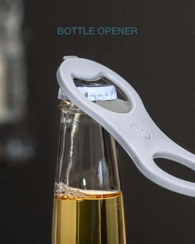 Alt view image 5 of 7 - 2 in 1 Magnetic Beer Bottle Opener for Refrigerator and RV with Cap Catcher, Soft Touch Silicone Surface Protect Fridge, Pop Can Soda Can Opener for Long Nails, Ideal Gift