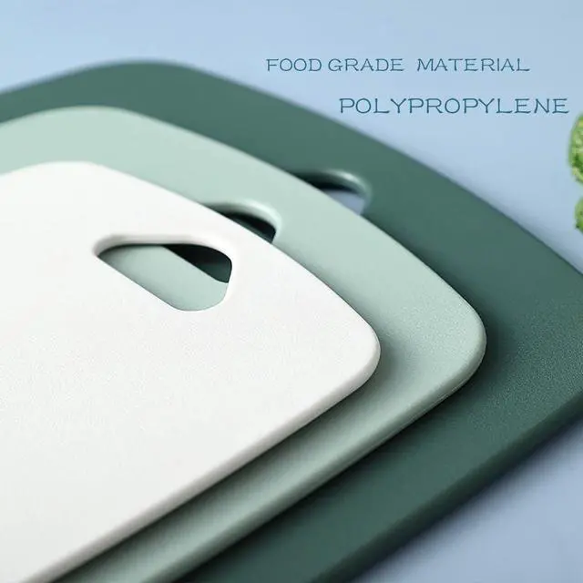 Alt view image 3 of 7 - Cutting Board Set for Kitchen, Set of 3 | Plastic, Large-Small, Dishwasher Safe, BPA Free