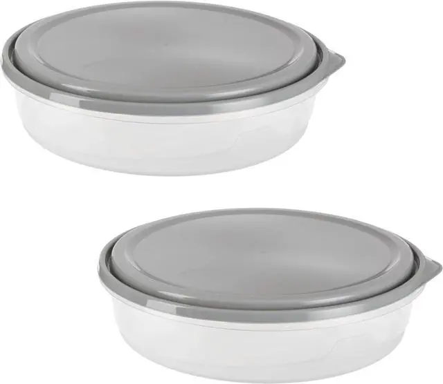 Main image of GoodCook EveryWare Extra Large 12 inch Round Container 2 pack, BPA Free