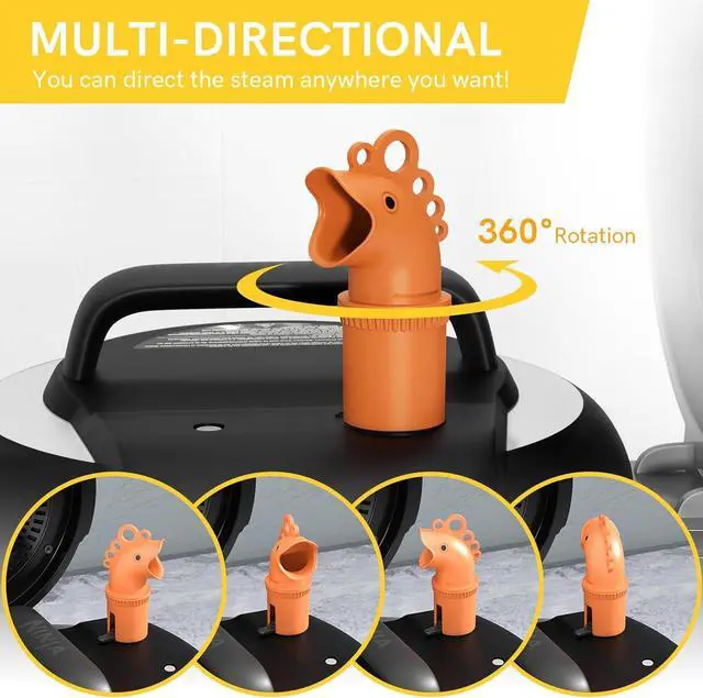 Alt view image 6 of 7 - Steam Release Diverter Accessory for Instant Pot & Ninja Foodi | Instant Pot Steam Diverter, Pressure Cooker Accessories Compatible With Ninja Foodi/Instant Pot Duo 3qt/6qt/8qt/Duo Max