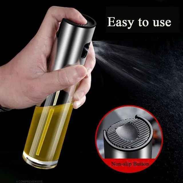 Alt view image 2 of 7 - Oil Sprayer for Cooking Olive Oil Sprayer Mister for Air Fryer Vegetable Vinegar Oil Portable Mini Kitchen Gadgets for Baking,Salad,Grilling,BBQ,Roasting(1 Pack)