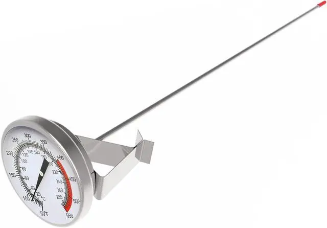 Alt view image 5 of 6 - Lightbeam 16" Long Stem Deep Fry Thermometer with Pot Clip, Instant Read 2" Dial Meat BBQ Turkey Thermometer Candy Thermometer for Deep Fry, Turkey, Grill, Candy & Coffee etc