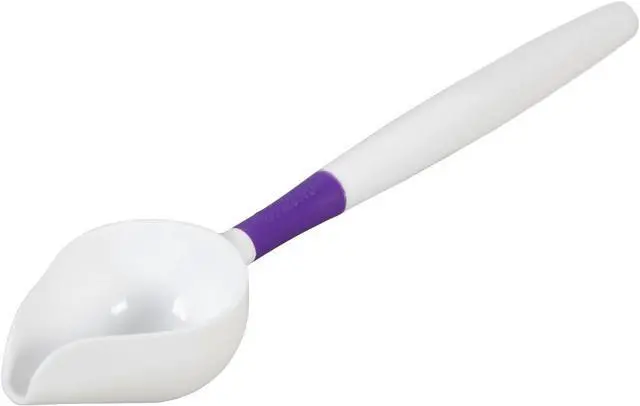 Main image of Wilton Candy Melts Drizzling Scoop for Chocolates and Cake Pops | Scoop Design Allows Controlled Candy Melts Drizzling Over Cake Pops, Strawberries & Treats for Clean, Even Coverage