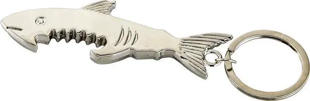 Main image of SWATOM Shark Keychain Zinc Alloy Bottle Opener Beer Opener Tool Key Tag Chain Ring Accessories