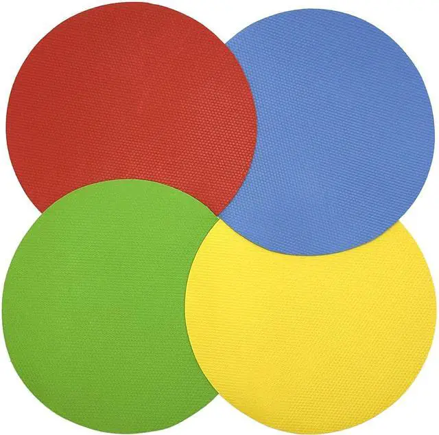 Alt view image 3 of 4 - 4 Pack Rubber Jar Opener Grippers, 4.9 Inch Round Bottle Opener, Jar Opener for Seniors with Arthritis(Blue,Red,Green,Yellow)