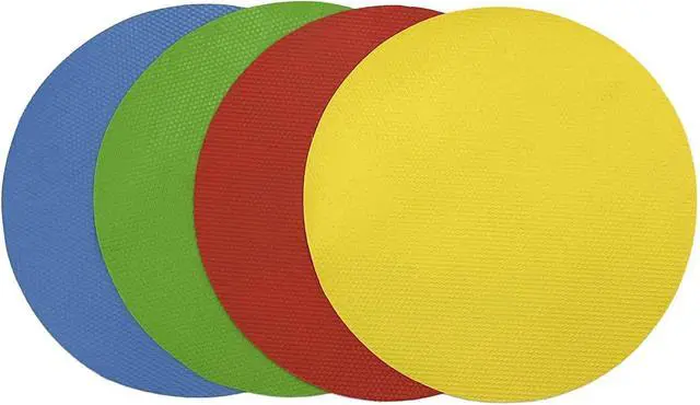 Alt view image 4 of 4 - 4 Pack Rubber Jar Opener Grippers, 4.9 Inch Round Bottle Opener, Jar Opener for Seniors with Arthritis(Blue,Red,Green,Yellow)