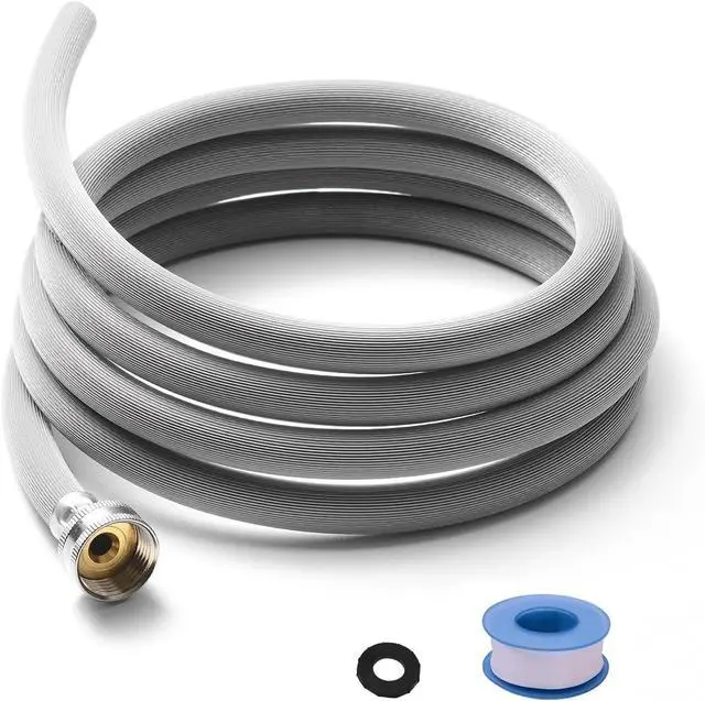 Main image of Dehumidifier Hose for Drainage 3/4" FHT, Premium Brass Connectors (5FT) | Perfectly Compatible with Most Dehumidifier Brands