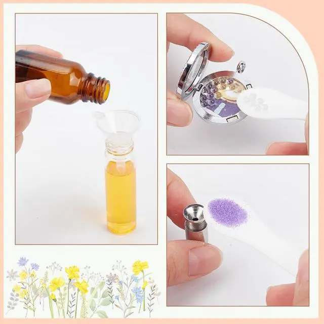 Alt view image 3 of 6 - NBEADS Mini Funnel Set for Cremation Jewelry Filling, Small Bottles Funnel Filler Kit Jewelry Ashes Fillers Funnel for Urn Preservation Jewelry Filling Ashes Pendant Necklace Liquid Transfer