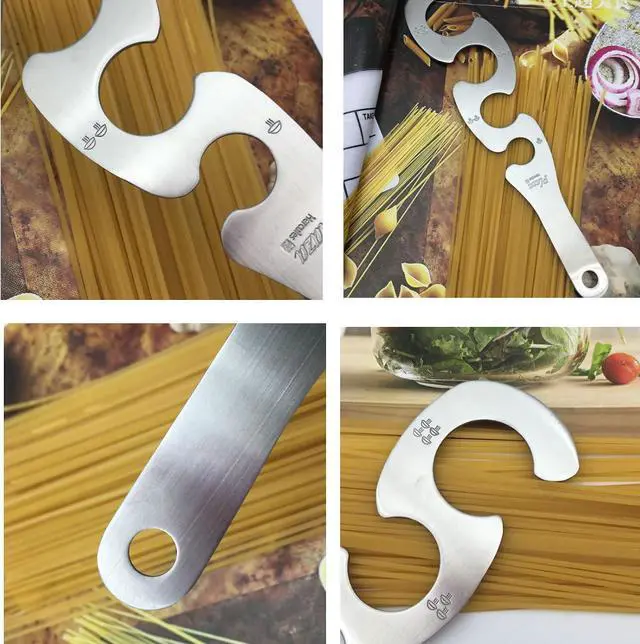 Alt view image 2 of 4 - 2-Packs Spaghetti Pasta Measurer Measure Tool, Stainless Steel Measurer for Pasta and Noodles. (PS-M2)