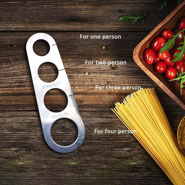 Alt view image 3 of 4 - 2-Packs Spaghetti Pasta Measurer Measure Tool, Stainless Steel Measurer for Pasta and Noodles. (PS-M2)