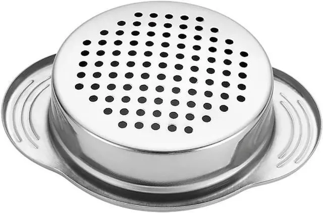 Alt view image 2 of 6 - Stainless Steel Canning Colander Food Can Strainer Fruit Can Sieve Colander Kitchen Tool for Tuna
