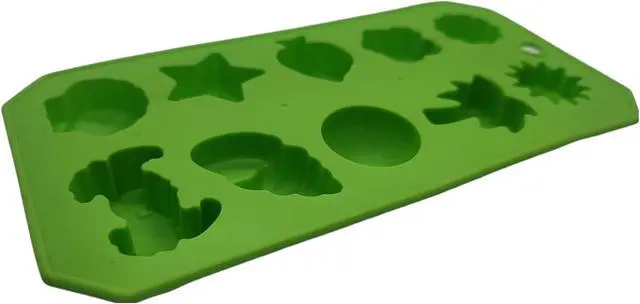 Alt view image 3 of 3 - Handy Housewares Flexible Thermoplastic 10-Cube Ice Cube Tray - Fun Beach Shapes (1 Pack)