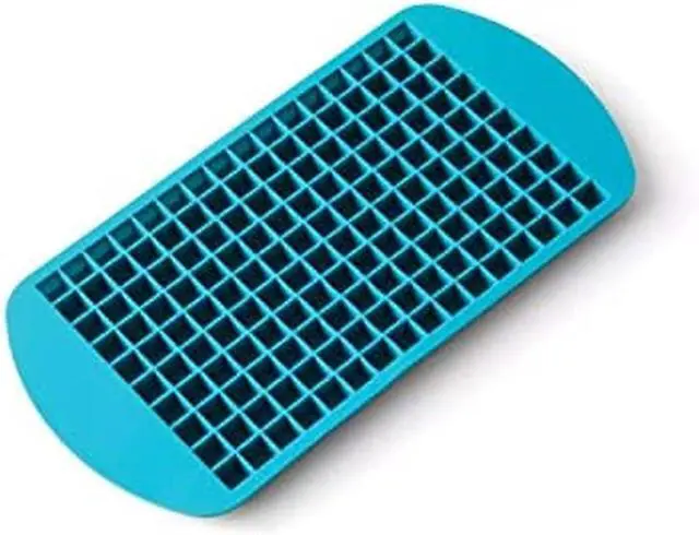 Main image of Houdini Crushed Ice Cubes Tray, Produces 160 Mini Cubes, Blue