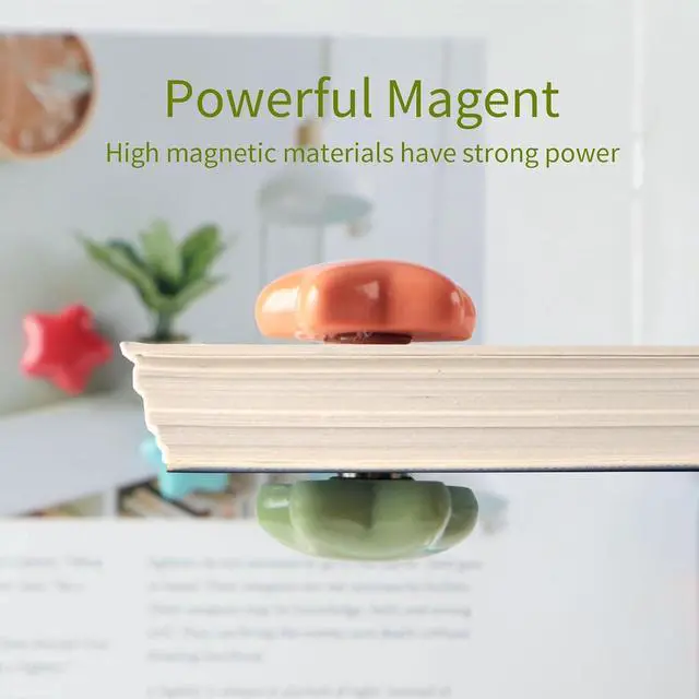 Alt view image 3 of 7 - 10 Pcs Cute Fridge Magnets Colorful Star Refrigerator Magnet Bright Finish Funny Stars Fridge Magnets for Locker, Kitchen, Whiteboard, Office, Strong Decorative Magnetic Stickers