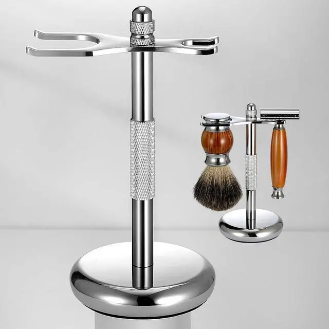 Main image of Safety Razor Stand, Razor Holder for Men Shaving Brush Stand