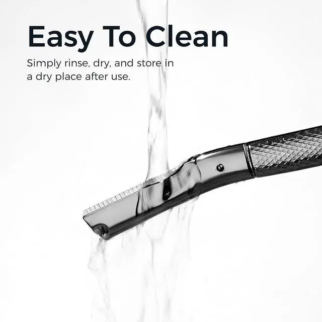 Alt view image 7 of 7 - ZOMCHI Eyebrow Razor for Women & Men, Precision Cover, Black