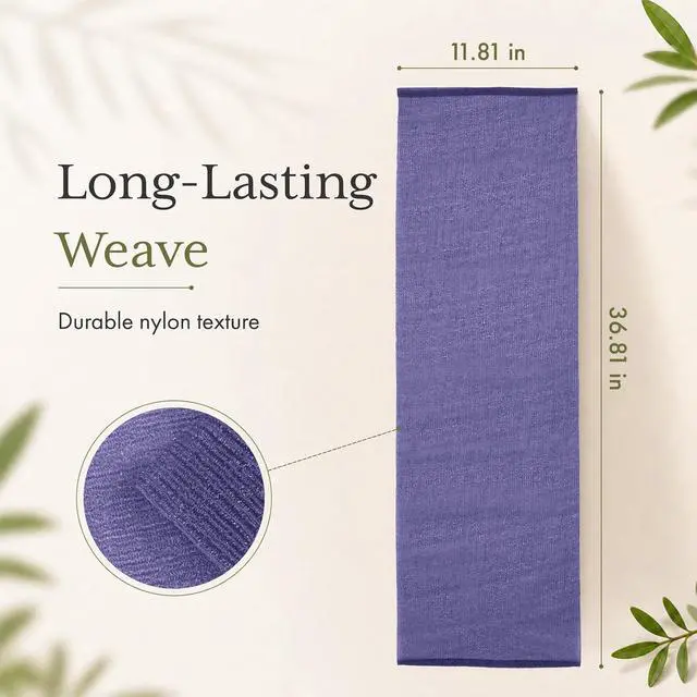 Alt view image 4 of 7 - Bathway Exfoliating Washcloth Towel- Japanese Shower Back Scrubber, 3 Pack