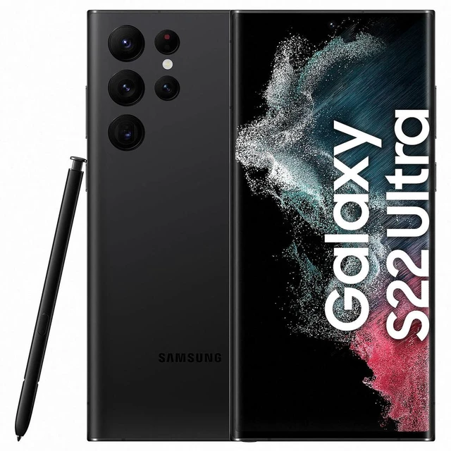 Alt view image 2 of 2 - Samsung Galaxy S22 Ultra 5G (6.8-in) (SM-S908U) Verizon - 128GB/Black