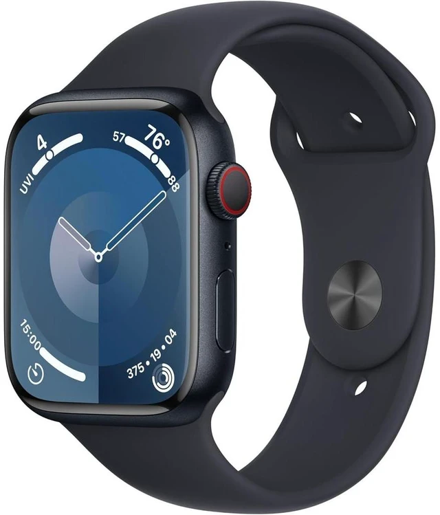 Main image of Apple Watch Series 9 45mm A2984 Midnight Aluminum Unlocked * Grade 3