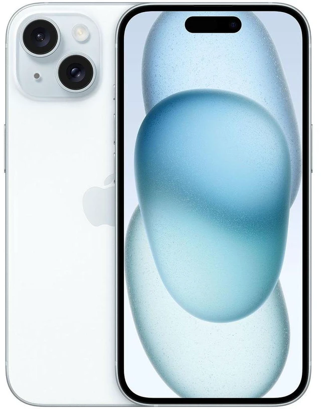 Main image of Apple iPhone 15 A2846 Blue Unlocked 128GB Grade 2