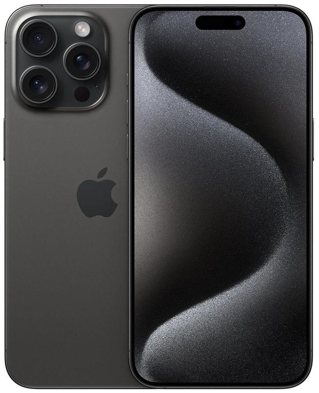 Main image of Apple iPhone 15 Pro Max A2849 Black Titanium Unlocked 256GB Grade 2
