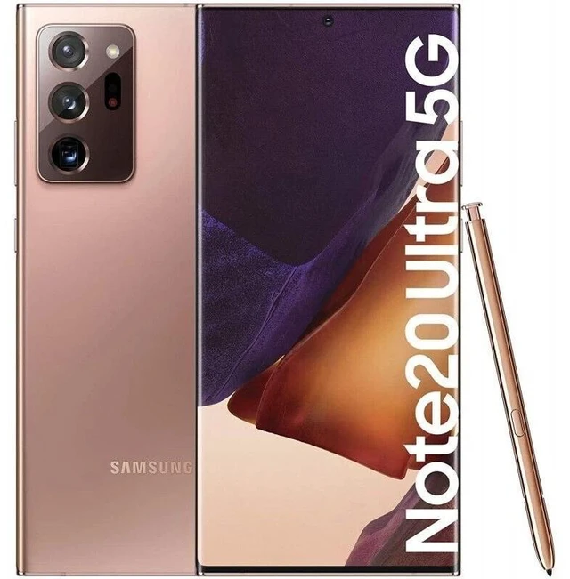 Main image of Samsung - Galaxy Note 20 Ultra 5G (SM-N986U) Mystic Bronze (128gb) - Grade A