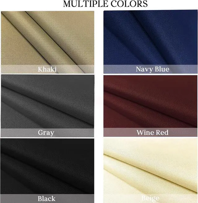Alt view image 7 of 7 - Waterproof Canvas Cloth Fabric by The Yard 60" W 600D Oxford Polyester Upholster Fabric Water Resistant Material for Outdoor Furniture Chair Cushion Cover DIY Sewing (1 Yard, Khaki)