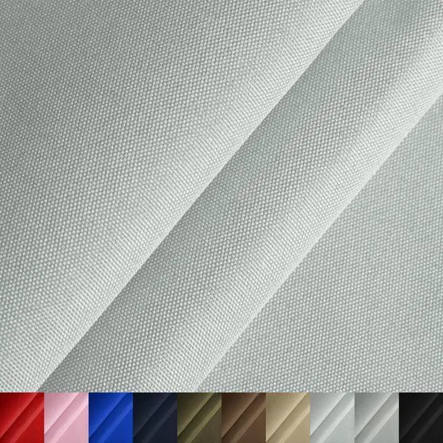 Main image of 59" Polyester Canvas Upholstery Water-Resistant Fabric for Chair Cushion Bag Sewing DIY(Light Grey, 1Y, 6oz)