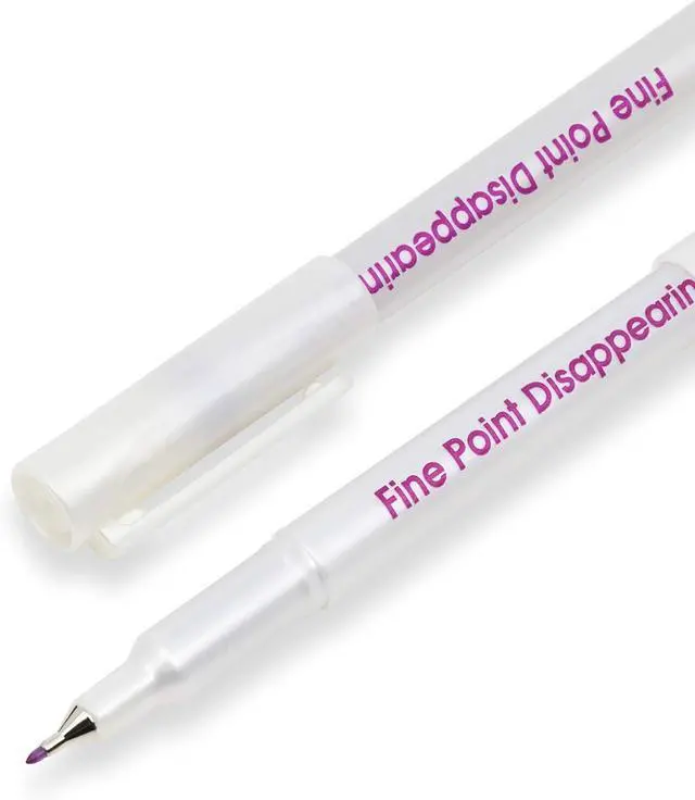 Alt view image 2 of 3 - Dritz 3086 Disappearing Ink Pen, Fine Point, Purple