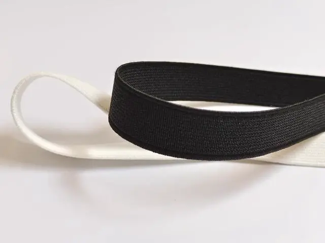 Alt view image 4 of 7 - Elastic Bands 1.5 Inch Heavy Stretch Elastic Strap 4 Yards Black white for Sewing Pants Waistband Crafts(Mixed Color 3, 133832)