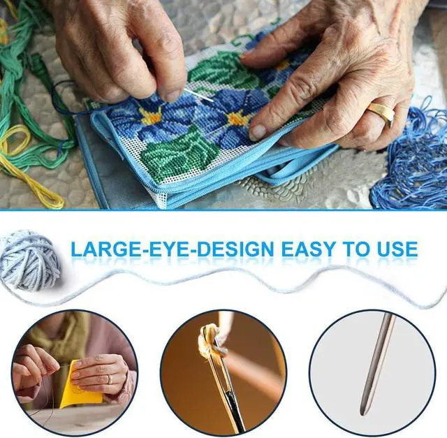 Alt view image 4 of 7 - Vodiye 14 Sizes Crochet Hooks Set 2.010.0mm, Colorful Metal Crochet Needles, Ergonomic for Comfortable Crocheting