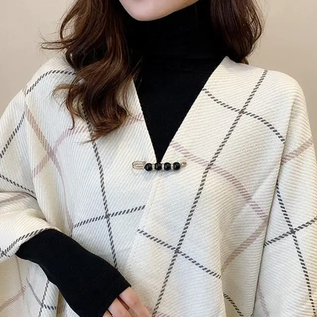 Alt view image 6 of 7 - Fancy Rhinestones Pearls Safety Pin Brooch, Pearl Brooch Pins, Sweater Shawl Crystal Clip, for Women Girls Clothing Accessories