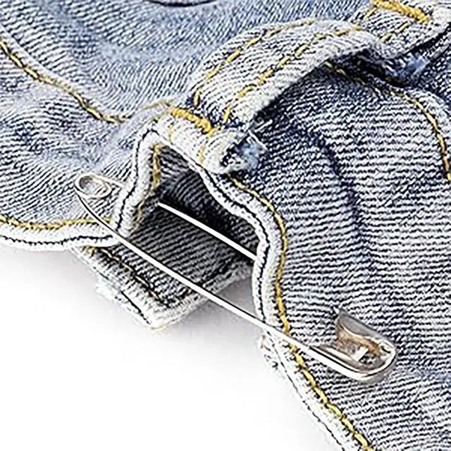 Alt view image 5 of 7 - 50 Pcs Large Safety Pins, 1.8" Heavy Duty Safety Pins for Clothes, Blanket, Crafts - Strong & Secure Locking