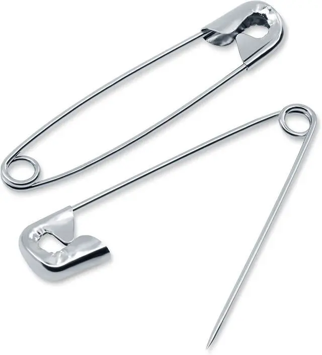 Alt view image 2 of 4 - Dritz 1461 Safety Pins, Size 3 (2-Inch), 40-Count