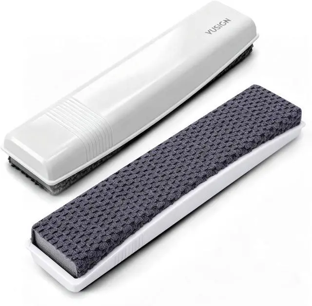 Main image of VUSIGN Dry Erase Eraser, Large Magnetic White Board Eraser, 2 Pack | Dry Erase Eraser with Premium Textured Microfiber & EVA Pad for White Board, Office, School Supplies