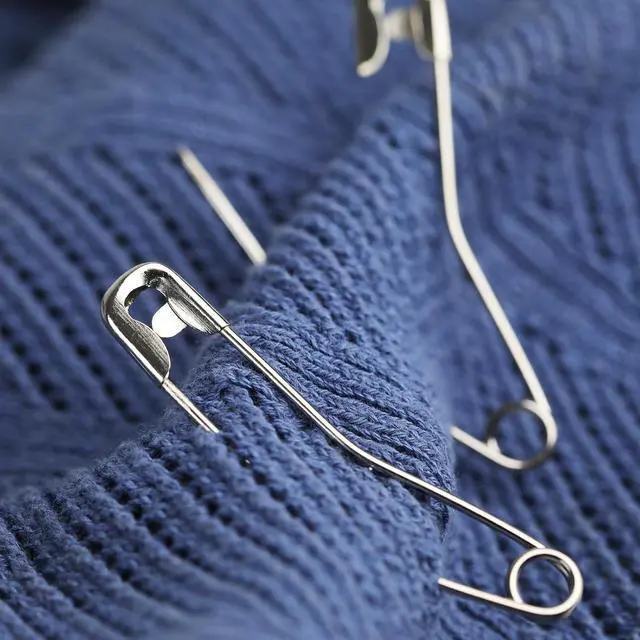 Alt view image 7 of 7 - 2inch Quilt Safety Pin Curve Fabric Pin Baste for Quilting Knitting 100PCS | Sewing Supply Curve Safety Pin Quilt Stainless Steel Fabric Pin Baste for Quilting Knitting Sew Quilt Supply Quilting Pin