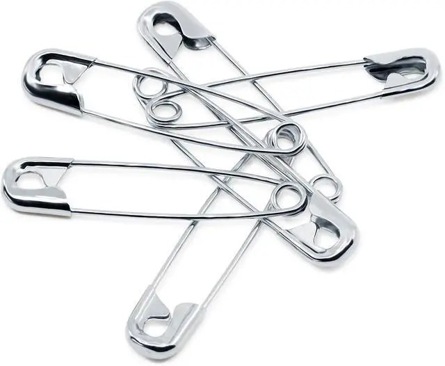 Alt view image 4 of 5 - Dritz 3021 Basting Safety Pins, Size 2 (50-Count), Nickel