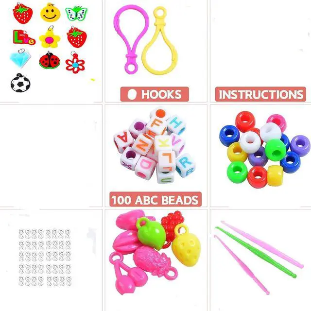 Alt view image 2 of 6 - YUSLROB 2500+ Rubber Band Loom Bracelet Kit,Loom Bracelet Making kit,Best Gifts for Birthday and Christmas with, Rubber Band Refill Kit for
