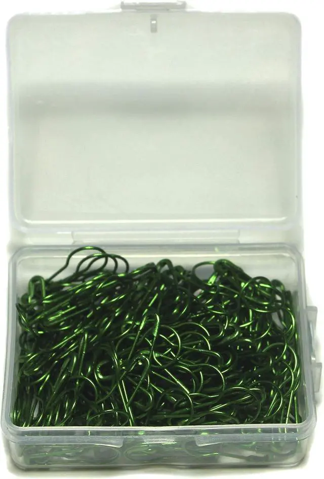 Alt view image 2 of 3 - 22mm/0.85 Metal Gourd Pin Bulb Pin Safety Pin with Container for DIY Craft Tailor (Green)