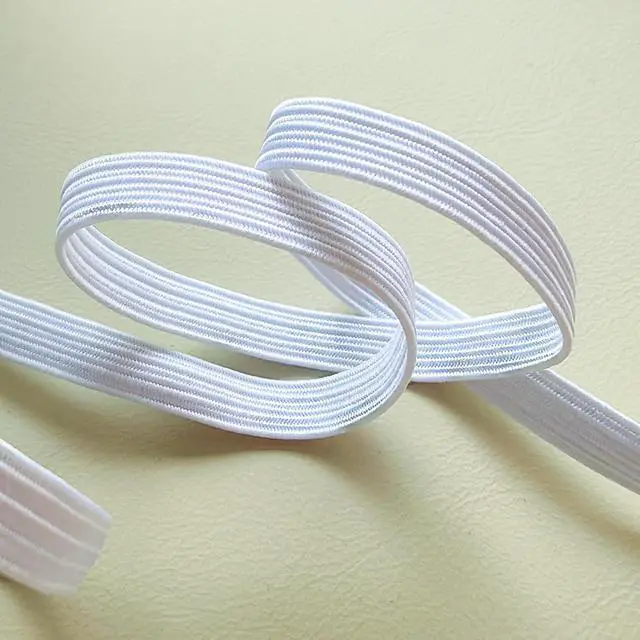 Alt view image 5 of 7 - 1/2 Inch White Elastic Band 30 Yards High Stretchy Flat Elastic Cord for Sewing & Crafts | Includes Sewing Scissors & Elastic Threader Tool
