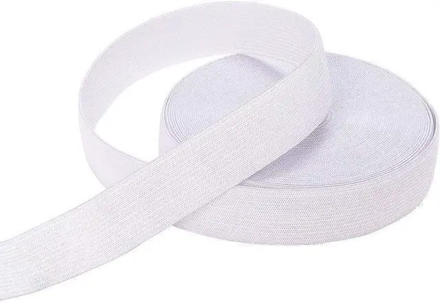 Alt view image 2 of 7 - Airisoer Elastic Bands for Sewing 1 Inch x 12 Yards, White | Stretchable Knit Elastic Spool, Durable & Strong, for Waistbands, Pants, Clothes, DIY Crafts & Sewing, and Everyday Fixes