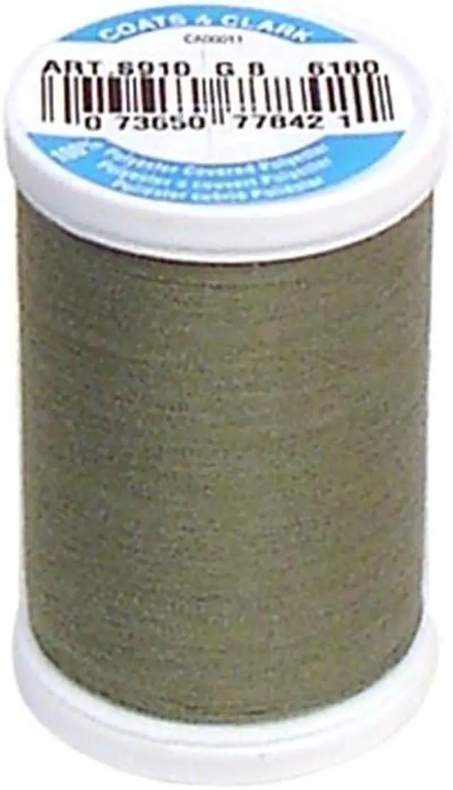 Alt view image 3 of 3 - Coats Thread & Zippers Dual Duty XP General Purpose Thread, 250-Yard, Green Linen