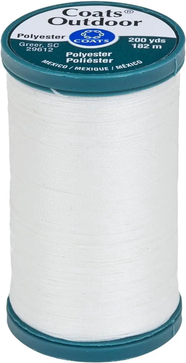 Main image of Coats 108552 Outdoor Living Thread 200yd, White