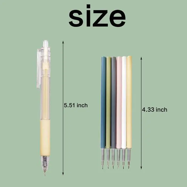 Alt view image 2 of 7 - Retractable Carving Pen Knife Set, 6 Replacement Blades, for DIY Crafts | easy to control, retractable design, non-slip coating, petite and portable, soft silicone material, press out the core
