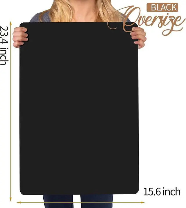 Alt view image 2 of 7 - LEOBRO Silicone Mat, 23.4 x 15.6 Black Silicone Mats for Crafts, Resin Molds, Play Dough Mat, for Resin, Clay, Paint, Arts and Crafts, 1 MM Thick