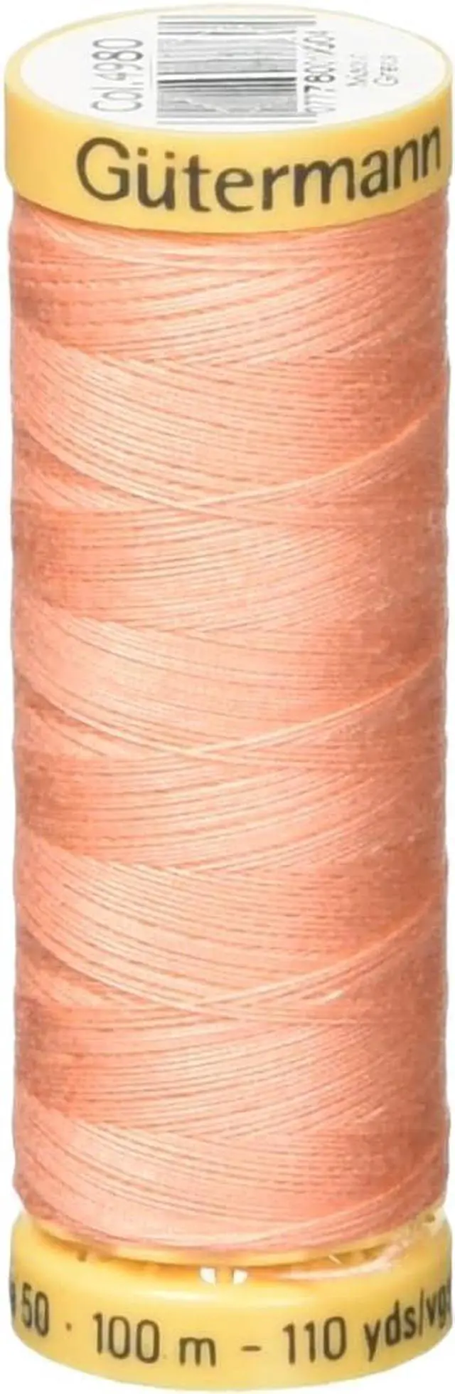 Main image of Natural Cotton Thread 110 Yards-Light Salmon