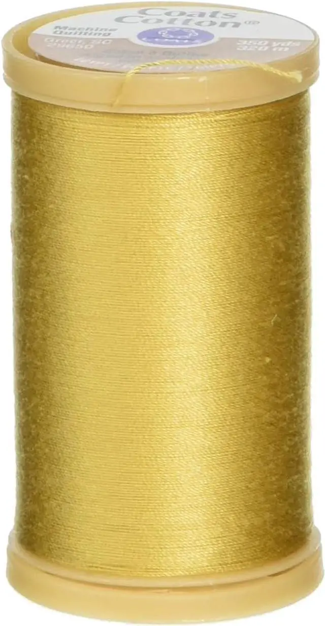 Main image of Coats Machine Quilting Cotton Thread 350yd, Temple Gold