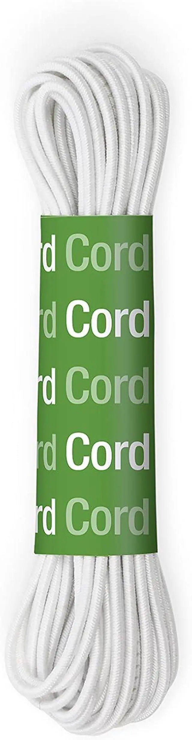 Alt view image 2 of 2 - Dritz 9342W Round Cord Elastic, White, 5-Yard