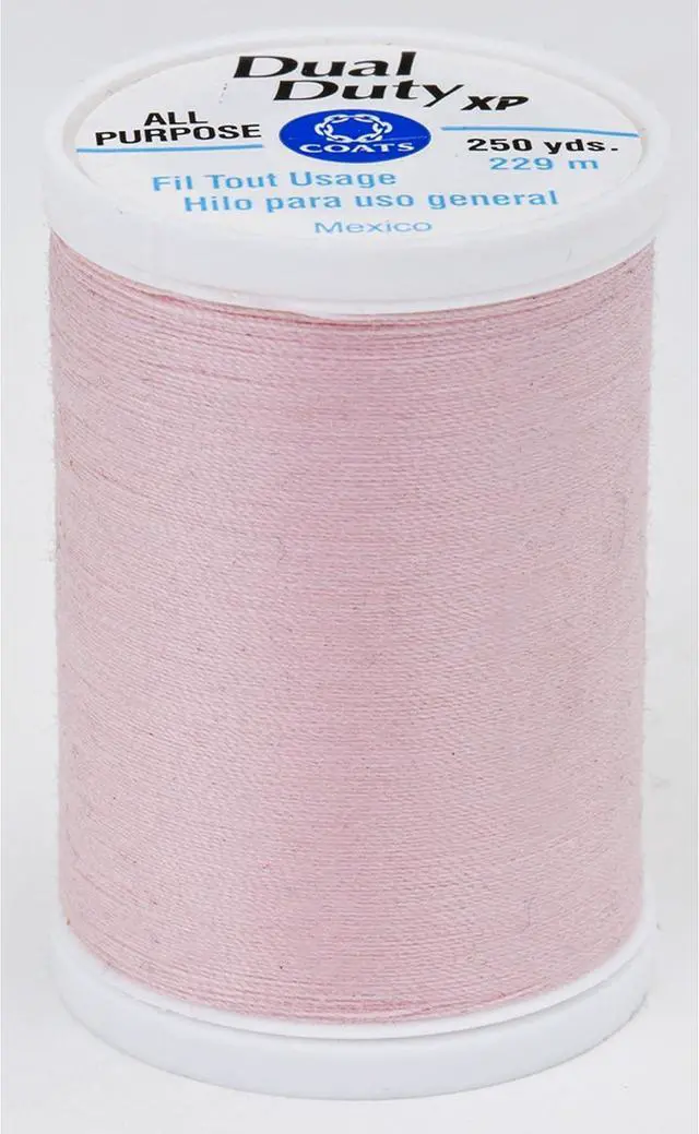 Alt view image 2 of 2 - Coats Thread & Zippers S910-1180Coats Thread & Zippers Dual Duty XP General Purpose Thread, 250-Yard, Light Pink